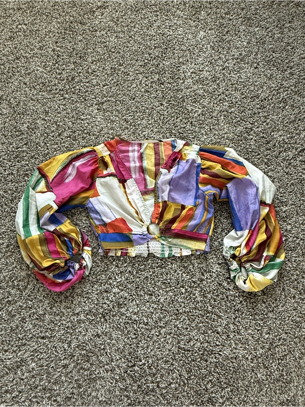 TRUTH Colorful Crop Top